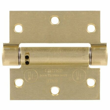 HILLMAN 3.5 SATIN BRASS SQ HINGE 851962